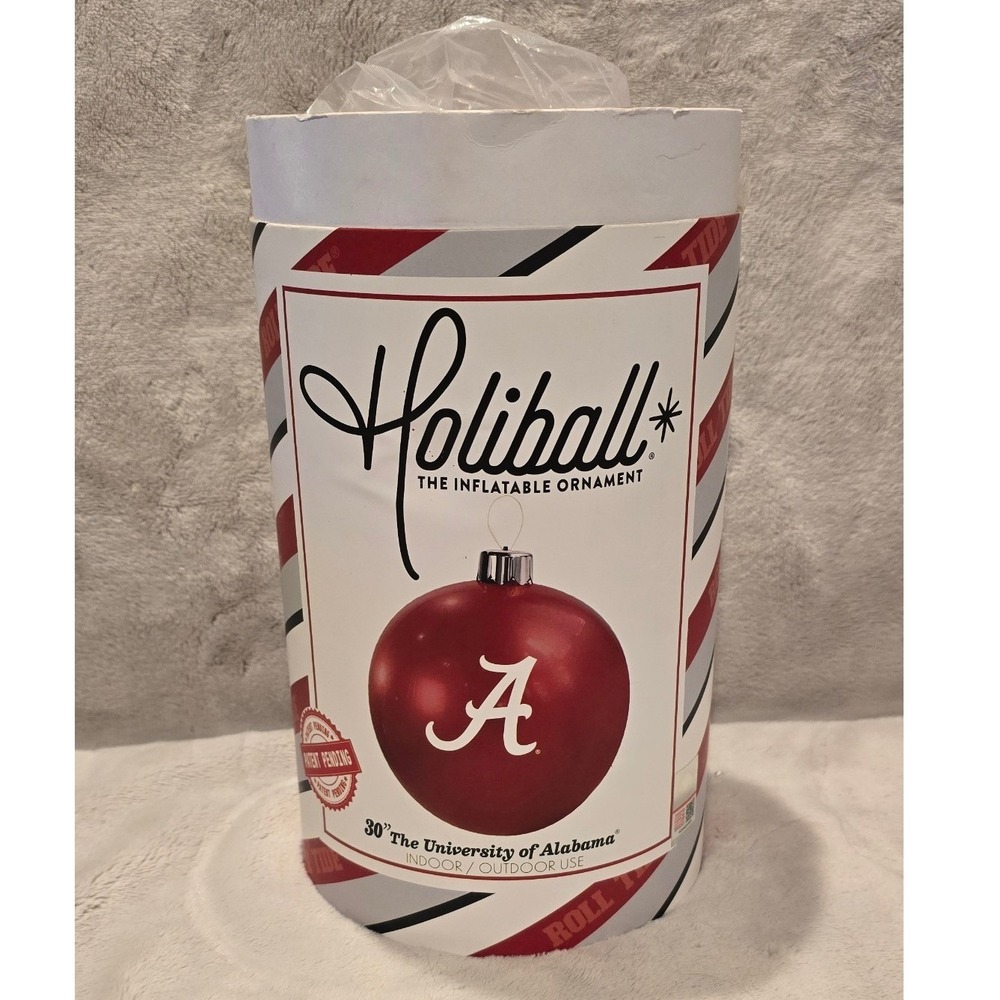 Holiball 30 Inch The University of Alabama Roll Tide Inflatable‎ Ornament